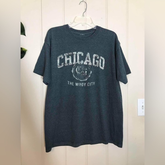 Chicago The Windy City Tee Shirt T-shirt
Size XL 46 - 48
Crew Neck 
60% Cotton - Picture 10 of 16
